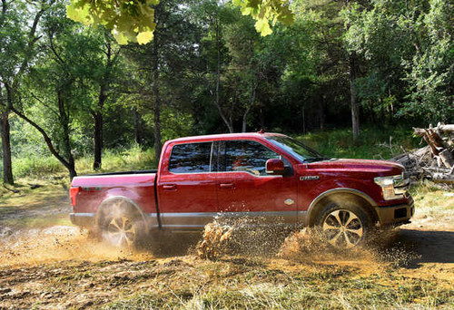 Jual Poster Ford 2018 F 150 King Ranch SuperCrew Red Metallic 1ZM