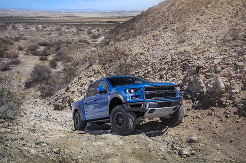 Jual Poster Ford F 150 Raptor Pickup Blue 1ZM