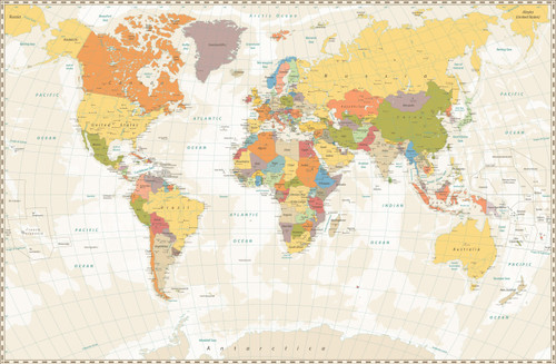 Peta Dunia world maps 036