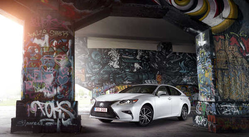 Jual Poster Lexus ES 200White 1ZM001