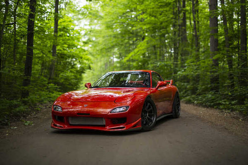 Jual Poster Mazda RX 7 Red 1ZM Jual Poster Mazda RX 7 Red 1ZM