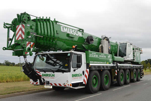 Jual Poster Mobile crane 2013 17 Liebherr LTM 1300 6.2 Green 1ZM