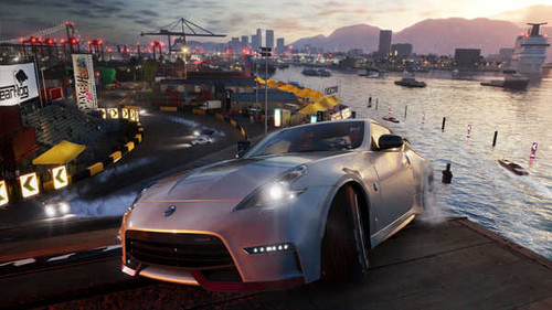 Jual Poster Nissan The Crew 370Z The Crew 2 White 1ZM