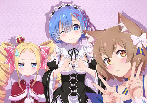 Poster Anime ReZERO Starting Life in Another World APC055A Poster Anime ReZERO Starting Life in Another World APC055A
