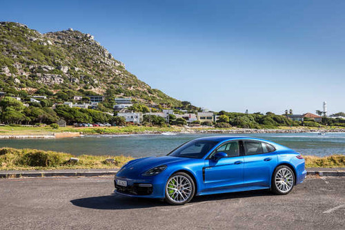 Jual Poster Porsche 2016 17 Panamera 4 E Hybrid (971) Blue 1ZM