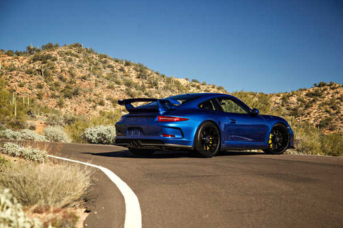 Jual Poster Porsche 911 GT3Blue 1ZM001