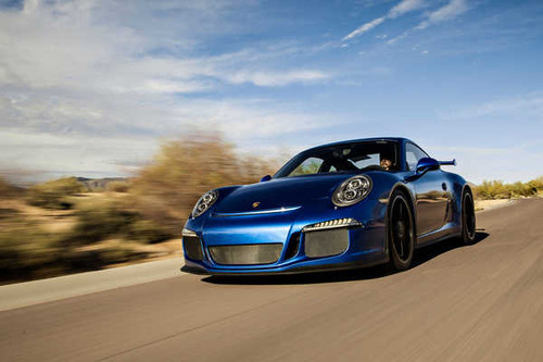 Jual Poster Porsche 911 GT3Blue 1ZM002