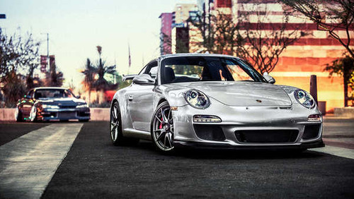 Jual Poster Porsche 911 GT3Silver 1ZM