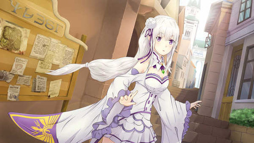 Poster Anime ReZERO Starting Life in Another World APC075 Poster Anime ReZERO Starting Life in Another World APC075
