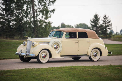 Jual Poster Retro 1938 Packard Eight 1ZM