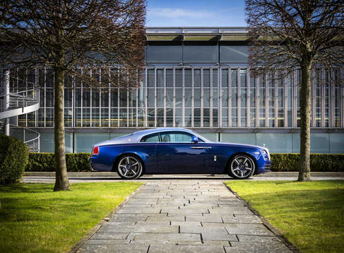 Jual Poster Rolls Royce 2017 Wraith Bespoke Collection Blue 1ZM