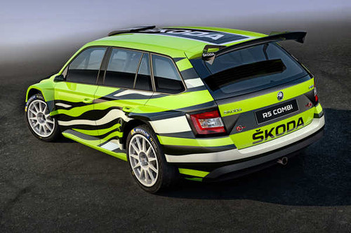 Jual Poster Skoda 2015 FabiaYellow 1ZM