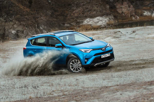 Jual Poster Toyota RAV4Light Blue 1ZM