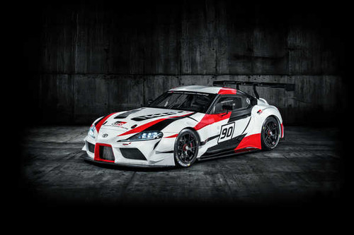 Jual Poster Toyota Tuning 2018 GR Supra Racing Concept 1ZM