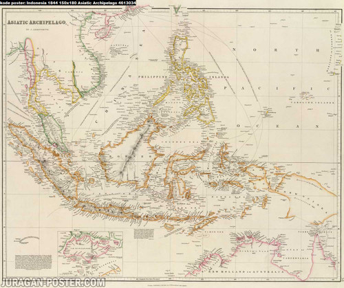 peta indonesia kuno tahun 1844