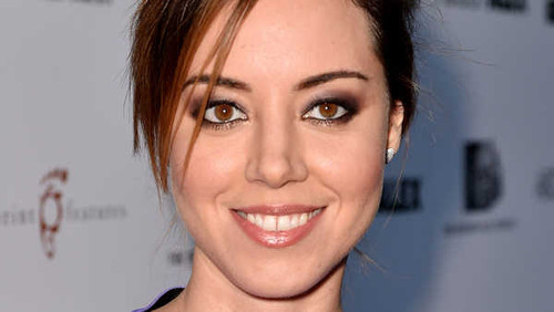 Jual Poster Actresses Aubrey Plaza Actress American Brown Eyes Face Smile APC