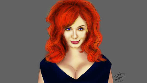 Jual Poster Actresses Christina Hendricks Actress American APC019