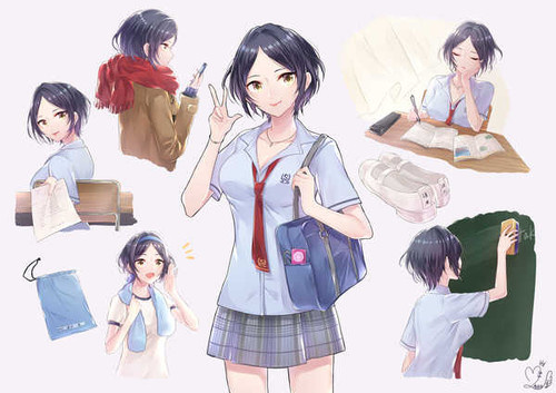 Poster Anime The iDOLM@STER Cinderella Girls APC006