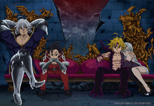 Poster Anime The Seven Deadly Sins APC018