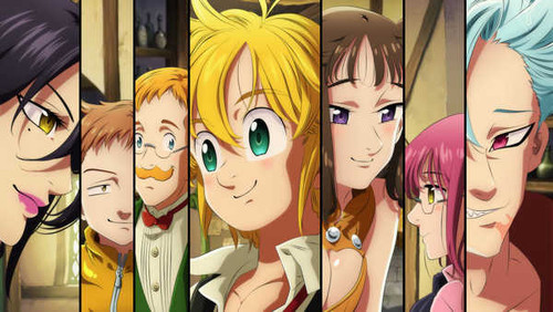 Poster Anime The Seven Deadly Sins APC060 Poster Anime The Seven Deadly Sins APC060