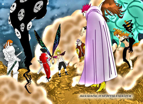Poster Anime The Seven Deadly Sins APC074 Poster Anime The Seven Deadly Sins APC074