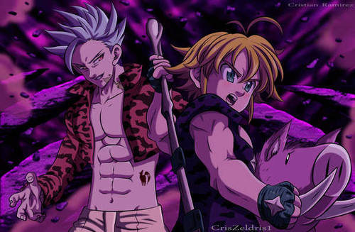 Poster Anime The Seven Deadly Sins APC075 Poster Anime The Seven Deadly Sins APC075