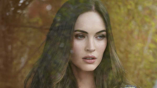 Jual Poster Actresses Megan Fox Model Palm Tree Reflection Tropical Turquoise APC Jual Poster Actresses Megan Fox Model Palm Tree Reflection Tropical Turquoise APC