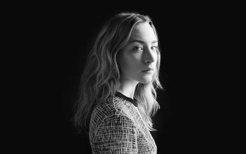 Jual Poster Actresses Saoirse Ronan Actress Black & White APC