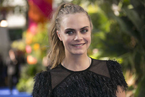 Jual Poster Models Cara Delevingne Actress Blue Eyes Depth Of Field English Face Model Ponytail Smile5 APC