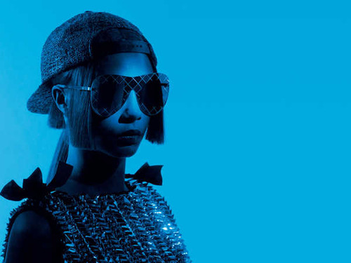 Jual Poster Models Cara Delevingne Actress Cap English Model Short Hair Sunglasses0 APC