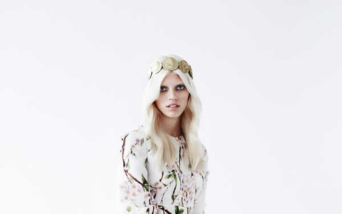 Jual Poster Models Devon Windsor American Blonde Dress Model APC