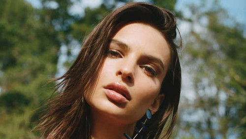 Jual Poster Models Emily Ratajkowski American Brown Eyes Brunette Model APC002