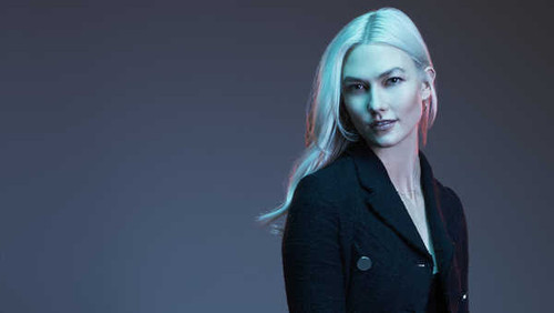Jual Poster Models Karlie Kloss American Blonde Depth Of Field Girl Jacket Model6 APC