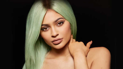 Jual Poster Models Kylie Jenner American Face Hazel Eyes Model Woman APC