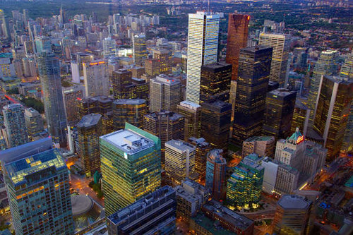 Jual Poster Aerial Building Canada City Skyscraper Toronto Cities Toronto APC