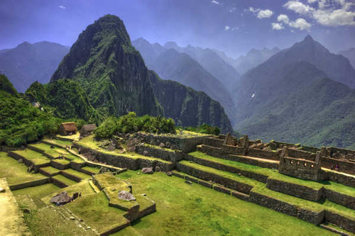 Jual Poster Andes Cusco Inca Civilization Machu Picchu Mountain Peru Monuments Machu Picchu APC