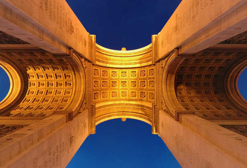 Jual Poster Arc de Triomphe France Monument Paris Monuments Arc De Triomphe APC 002