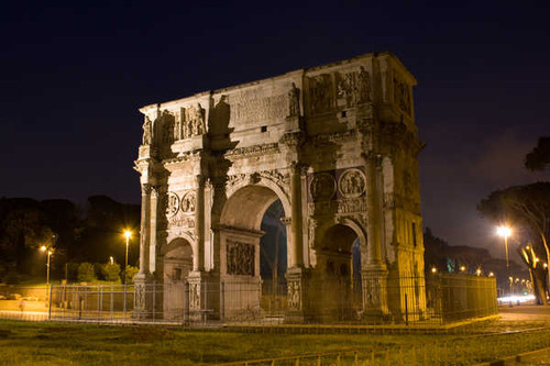 Jual Poster Arch Arch of Constantine Architecture Columns Italy Monument Rome Ruin Monuments Arch Of Constantine APC 003