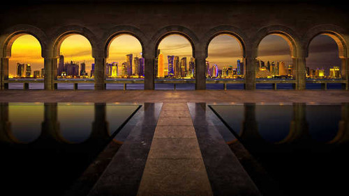 Jual Poster Arch City Man Made Cities Doha APC