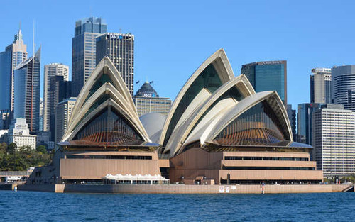 Jual Poster Architecture Australia City Sydney Sydney Opera House Man Made Sydney Opera House APC