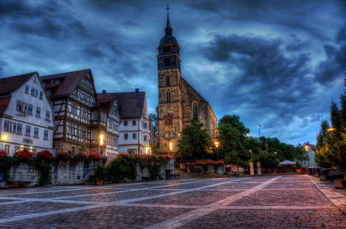 Jual Poster Architecture Building Church Germany Town Man Made Town APC