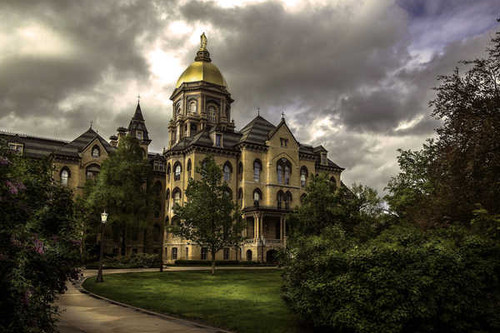 Jual Poster Architecture Building Cloud Dome Man Made Man Made University of Notre Dame APC
