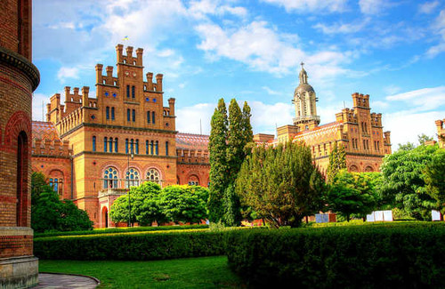 Jual Poster Architecture Building Shrub Ukraine University Buildings Building APC