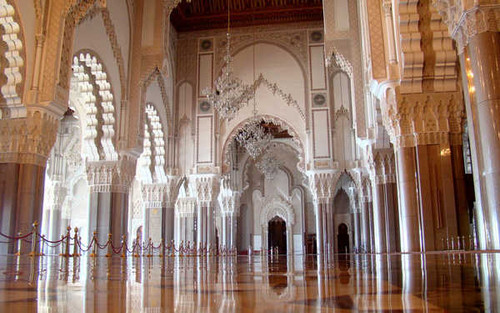Jual Poster Architecture Floor Interior Mosque Reflection Buildings Building APC