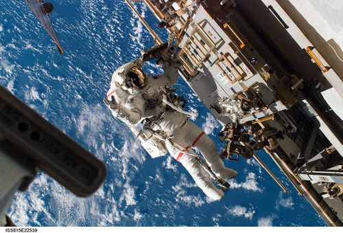 Jual Poster Astronaut International Space Station Space Man Made NASA 6411 APC