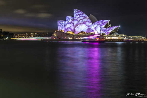 Jual Poster Australia Night Sydney Sydney Opera House Man Made Sydney Opera House APC