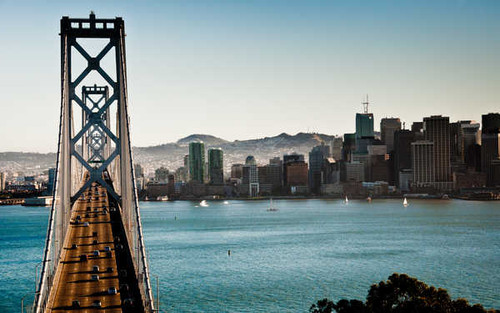Jual Poster Bay Bridge San Francisco Cities San Francisco APC 002