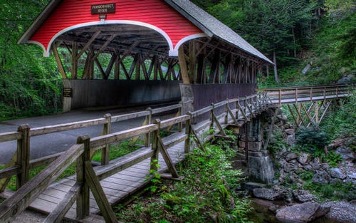 Jual Poster Bridge Covered Bridge Bridges Covered Bridge APC