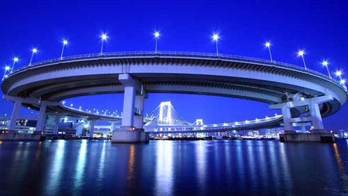 Jual Poster Bridge Rainbow Bridge Tokyo Bridges Rainbow Bridge APC