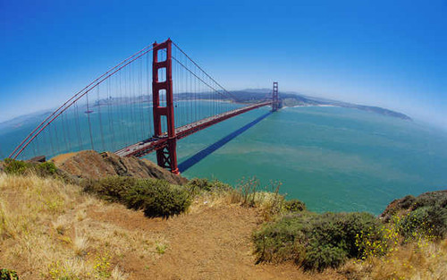 Jual Poster Bridges Golden Gate APC 008